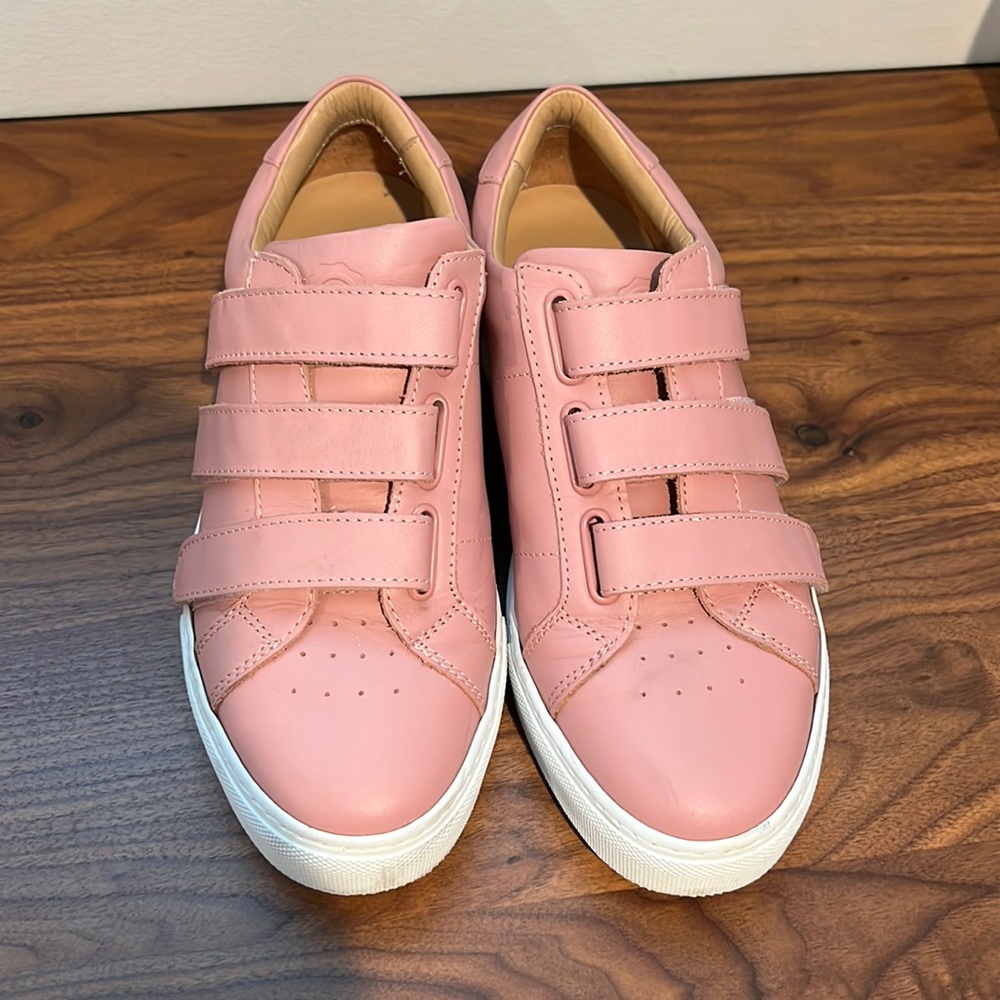 The Nick Wooster x GREATS Velcro Royals Leather Sneakers | W7.5